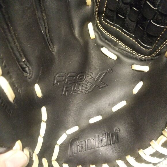 Franklin Pro Flex 4113L 12.5" Hybrid Series Baseball Glove Black Left Handed - Picture 2 of 11
